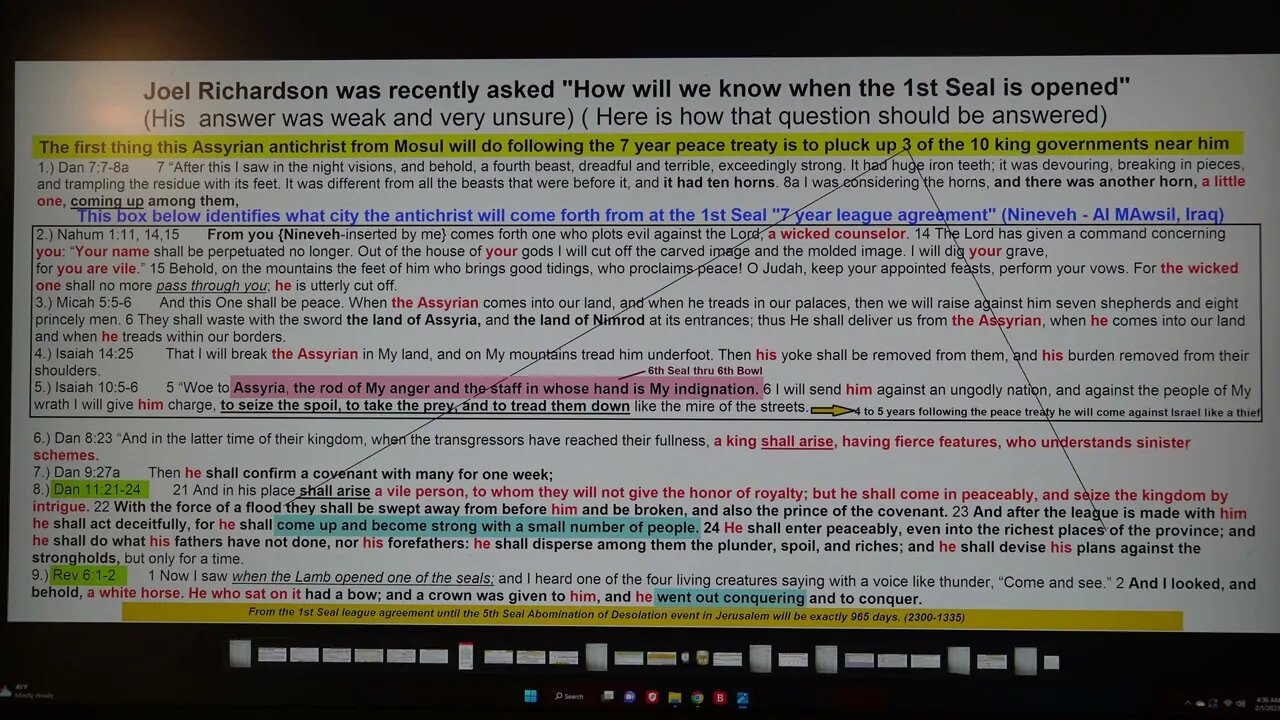 Joel Richardson should have identified the 1st Seal like this