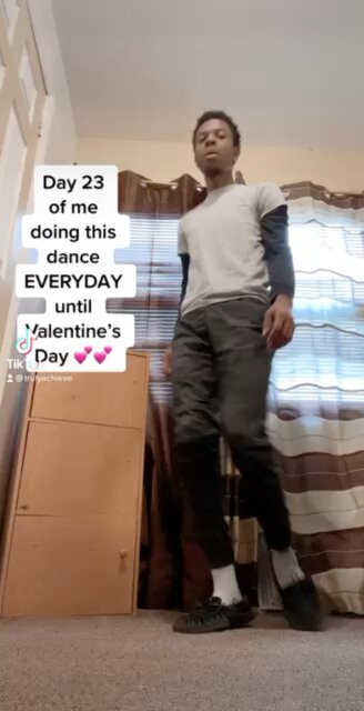 Day 23 Of Me Doing This TikTok Dance EVERYDAY Until Valentine’s Day