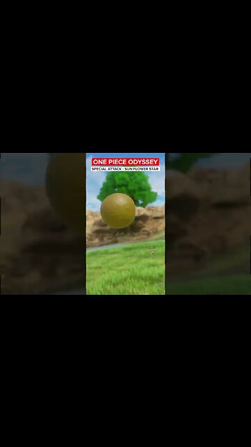 ONE PIECE ODYSSEY - SPECIAL ATTACK : SUN FLOWER STAR | Ussop [4K 60FPS] #shorts