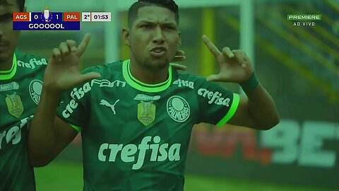 Gol de Rony hoje - rony gol - palmeiras hoje