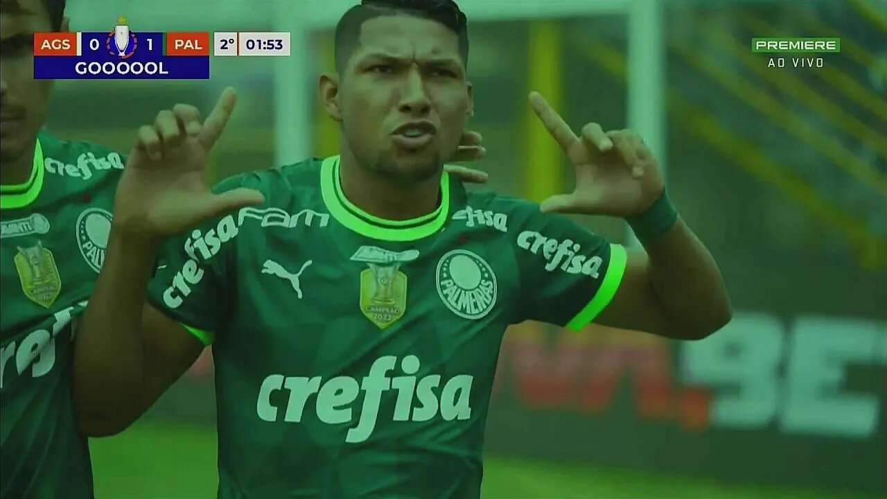 Gol de Rony hoje - rony gol - palmeiras hoje