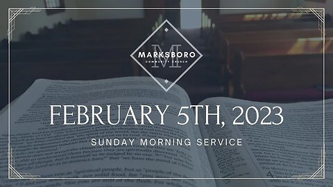 MCC February 5th Sunday Service