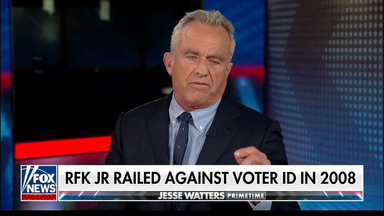 RFK Jr: I Evolved On Voter ID