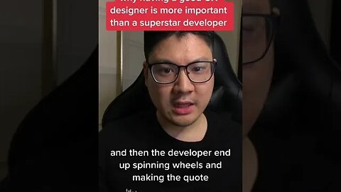 why having a good UX designer is more important than a superstar developer