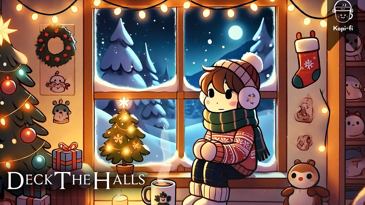 Deck The Halls- Christmas Lofi Beats To Sleep, Relax, Chill, Study To