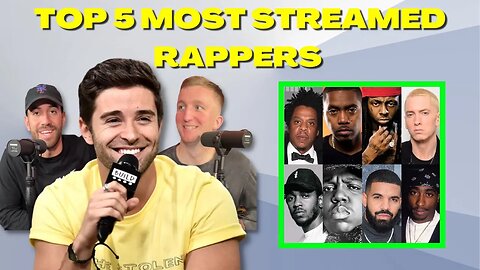 GUESSING The Top 5 Most Streamed Rappers Of 2022 With JAKE MILLER! 🎶