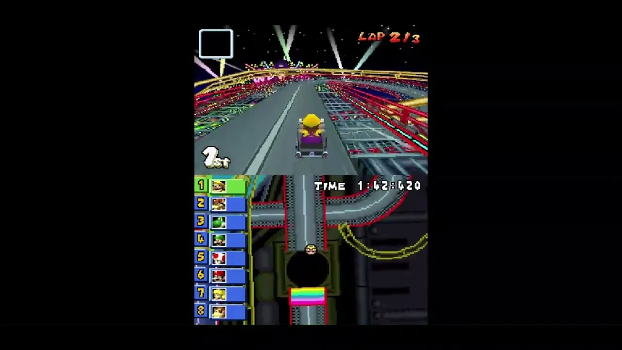 Mario Kart DS - Waluigi Pinball Gameplay