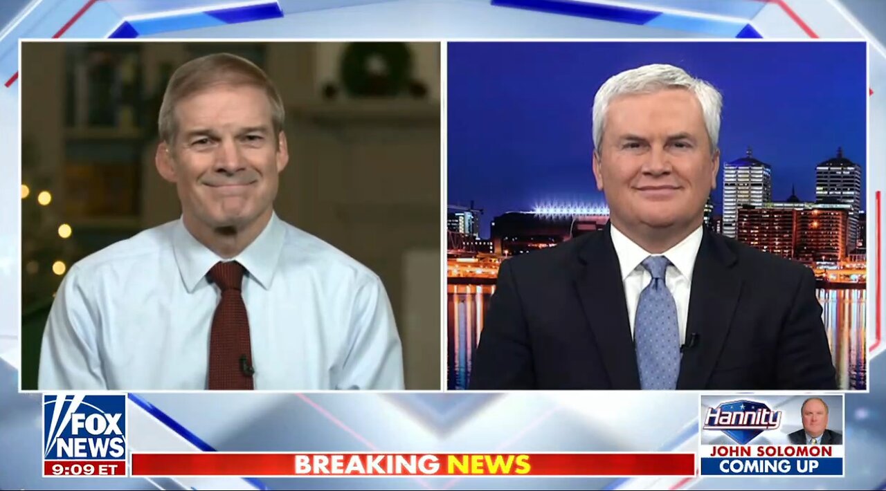 Chairman Jordan Discusses Joe Biden Pardoning Hunter