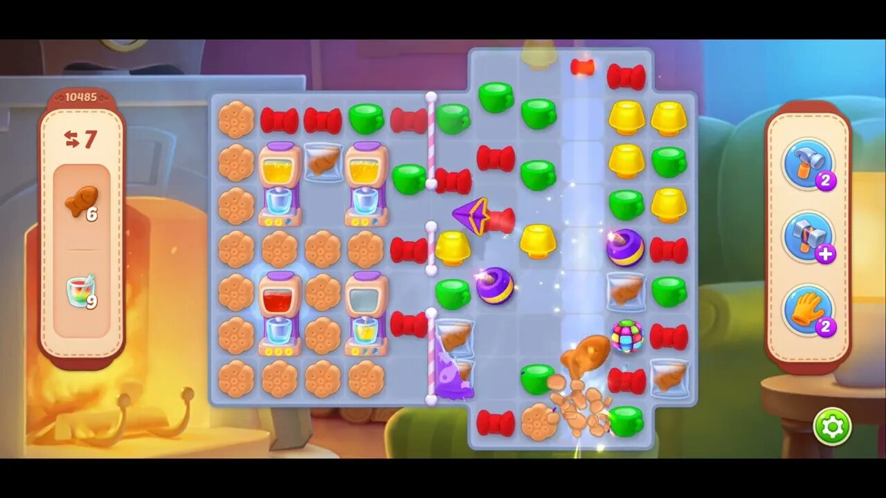 Playrix Homescapes Gameplay Walkthrough Level 10485