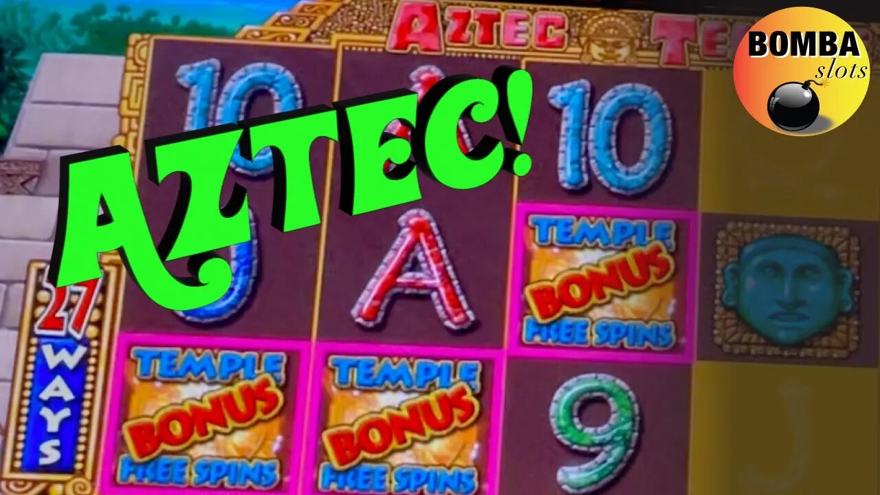 AZTEC TEMPLE! #casino #lasvegas #slotmachine