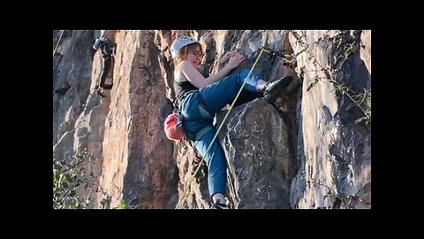 90. Real Rock! Wyndcliff Quarry with the Oxford University Mountaineering Club Feb24 Part 2