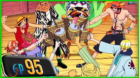 ACE E LUFFY! UMA LEMBRANÇA CALOROSA E O LAÇO DOS IRMÃOS! (RESUMO ONE PIECE EP 95)