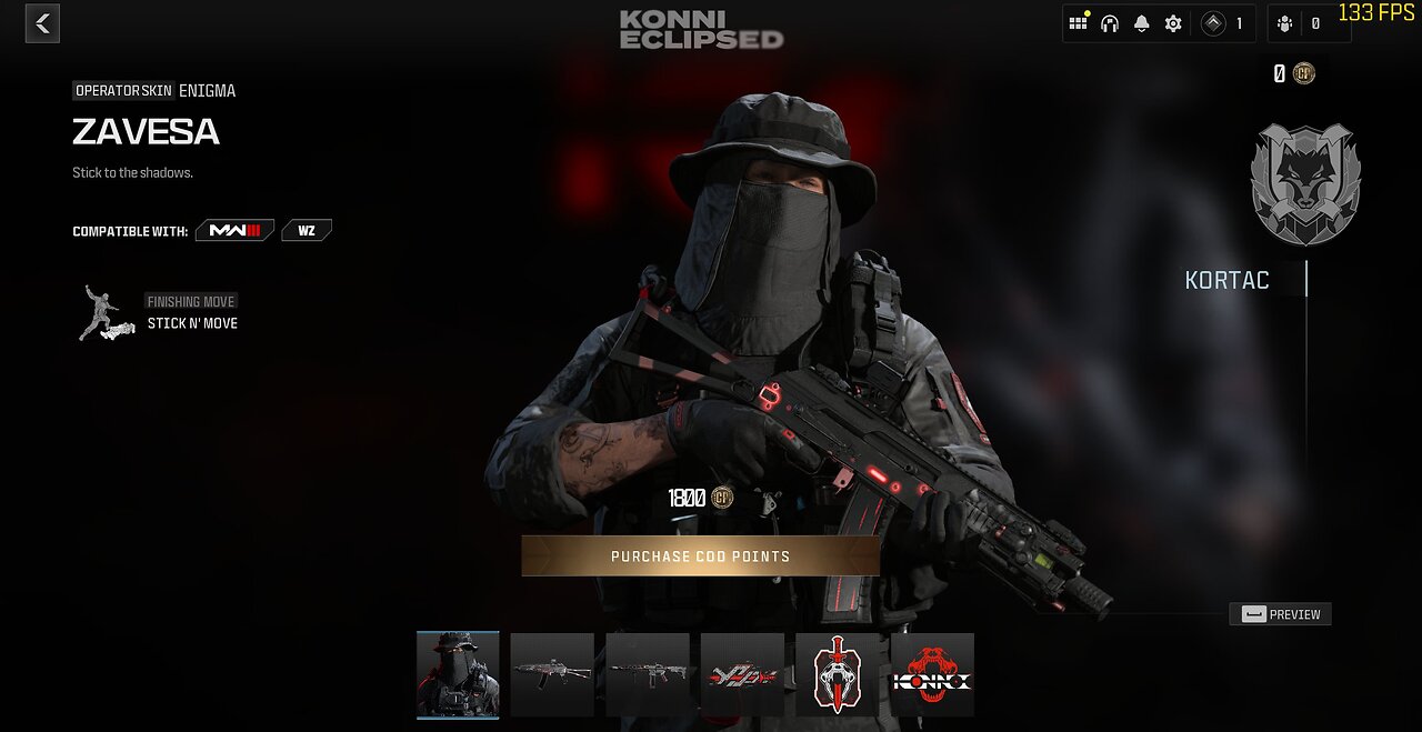 Konni Eclipsed Operator Bundle