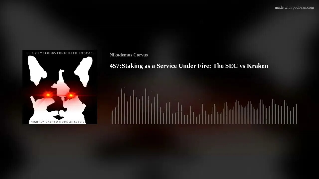 457:Staking as a Service Under Fire: The SEC vs Kraken