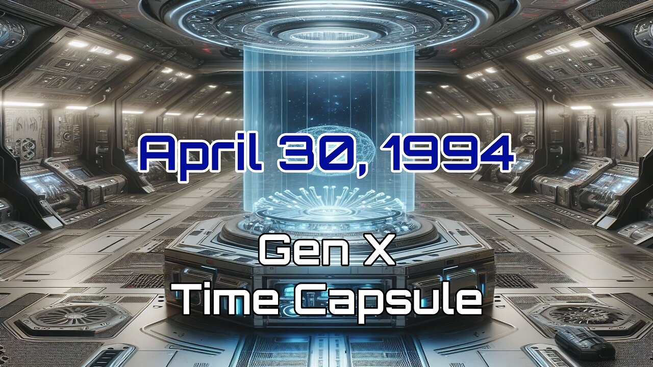 April 30th 1994 Gen X Time Capsule