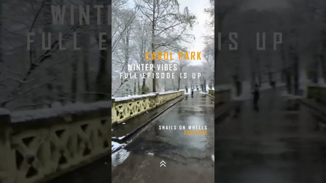 WINTER RIDE at Carol Park - 4k Virtual Tour | Ambiental mix | 🇷🇴