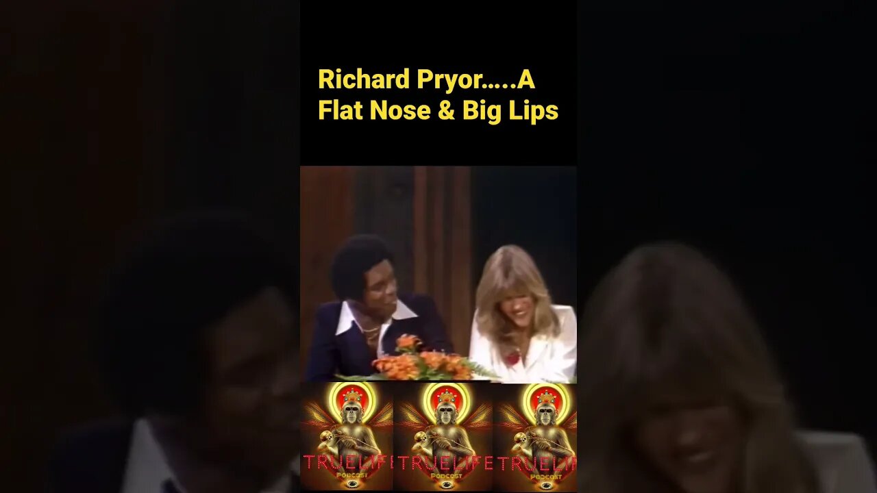 Richard Pryor - A Flat Nose & Big Lips #pryor #comedy #status