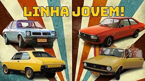 Os carros nacionais da linha jovem