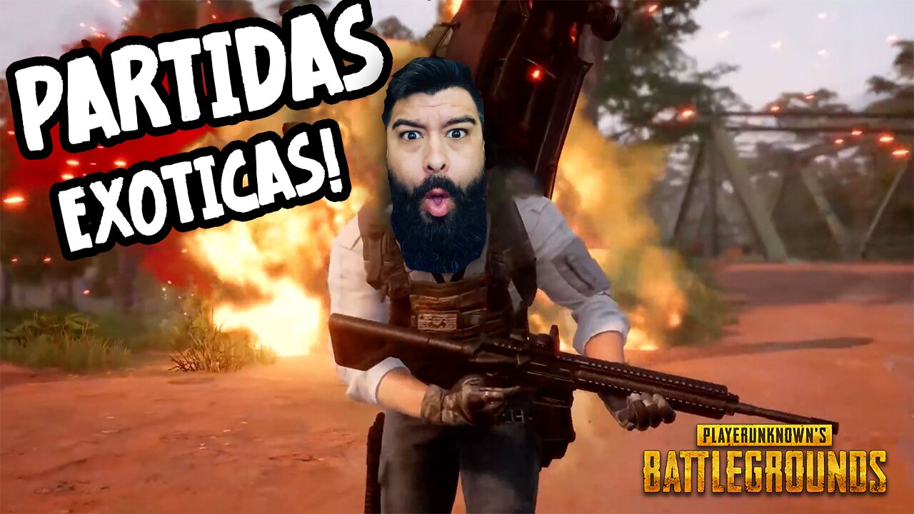 FIRST RUMBLE STREAM! PARTIDAS EXOTICAS EN PUBG!