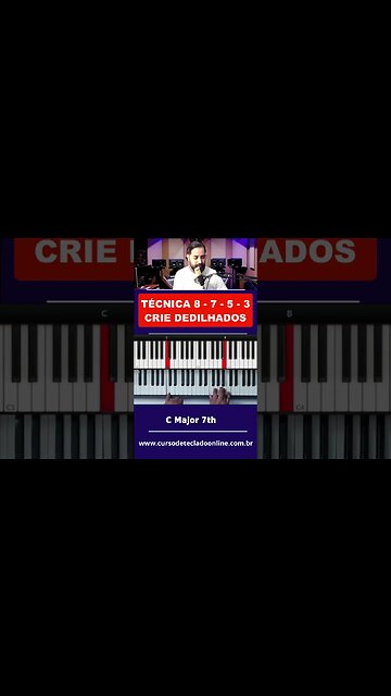 Técnica 8 7 5 3 |Crie dedilhados lindos no Teclado