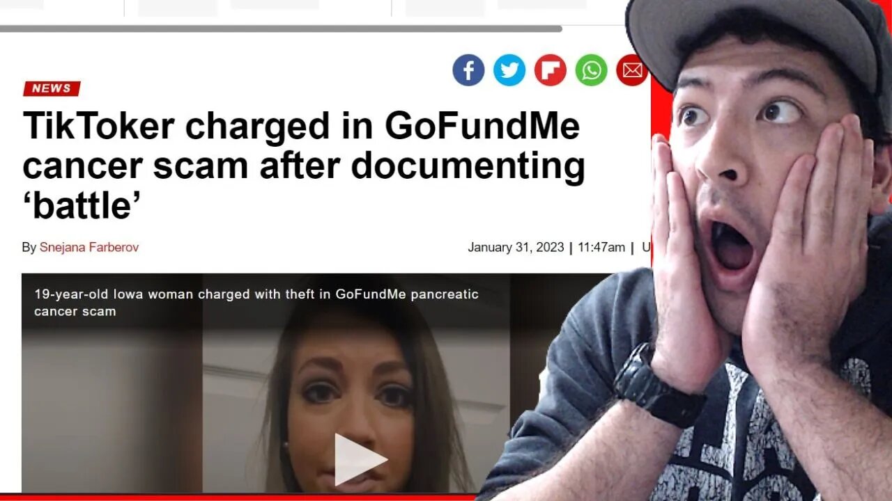 TikToker Charged In GoFundMe CANCER Scam