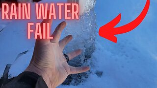 The HARDEST Part is Running Water: Living OFF GRID in WINTER