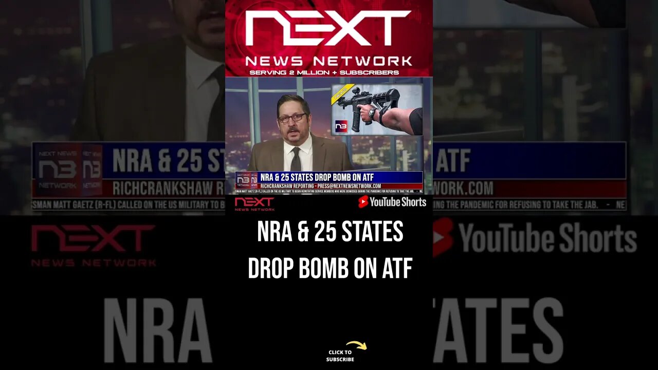 NRA & 25 States Drop Bomb On ATF #shorts