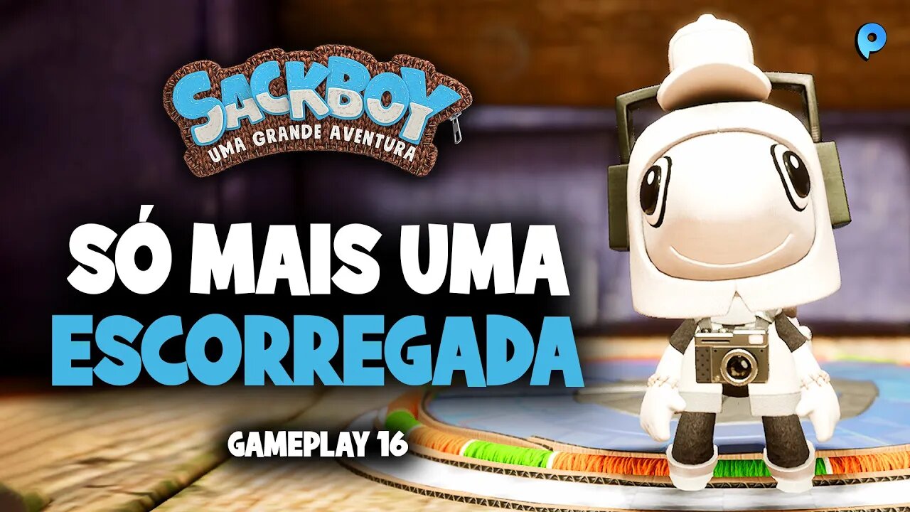 Sackboy: Uma grande aventura PT-BR / Uma escorregada - Gameplay 16