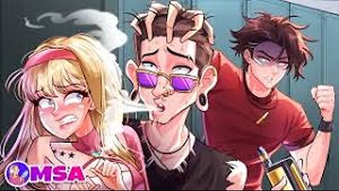 I'm The King Of The School animated stories