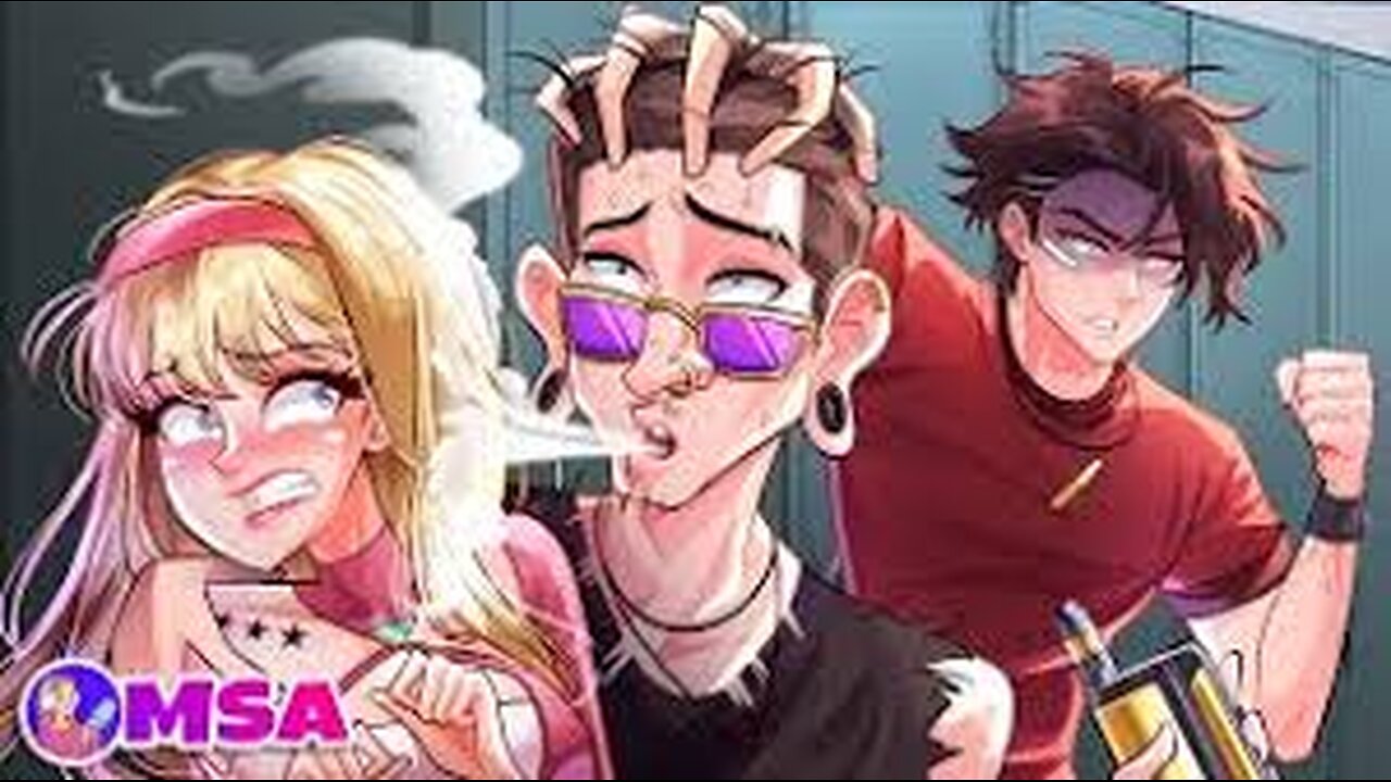 I'm The King Of The School animated stories