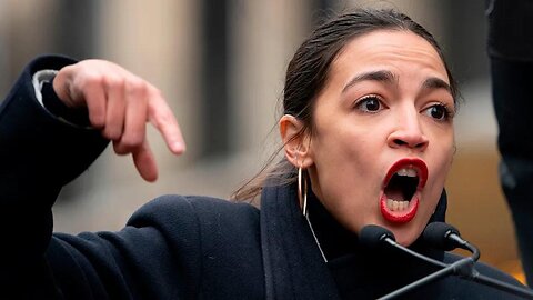 AOC Psychotic Rant - Roads And Bridges Are Racist