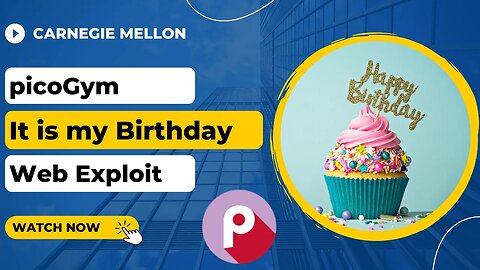 picoGym (picoCTF) Exercise: It is my Birthday