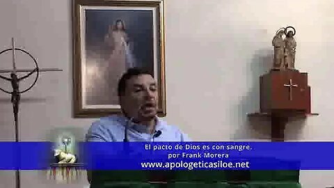 El Pacto de Dios es con Sangre. Frank Morera.