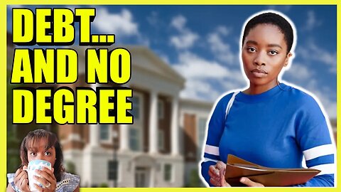 Black College Students STRUGGLING To Graduate (clip)