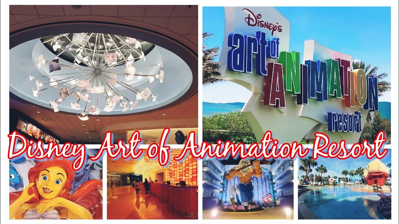 Rung's Family Videos: Disney Art of Animation Resort