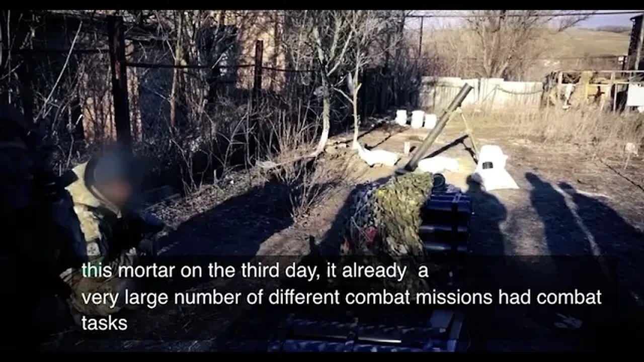 Ukrainian defenders on the front lines