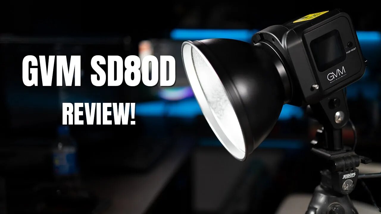 GVM SD80D 80W LED Video Light Review | A good light for macro videography?