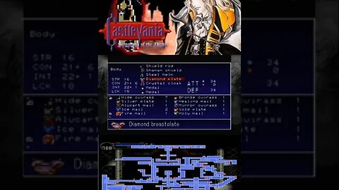 ✅CASTLEVANIA SOTN - #91 - O MELHOR METROIDVANIA #shorts