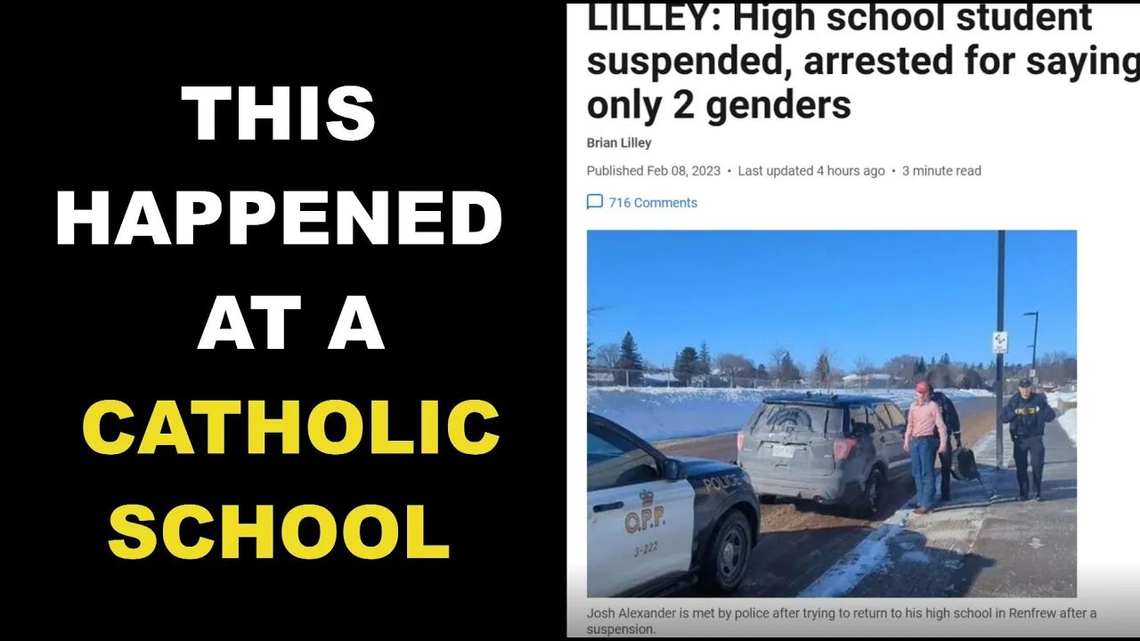 Student Suspended, Arrested For Talking About Gender