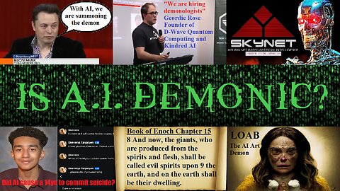 Is AI Demonic?