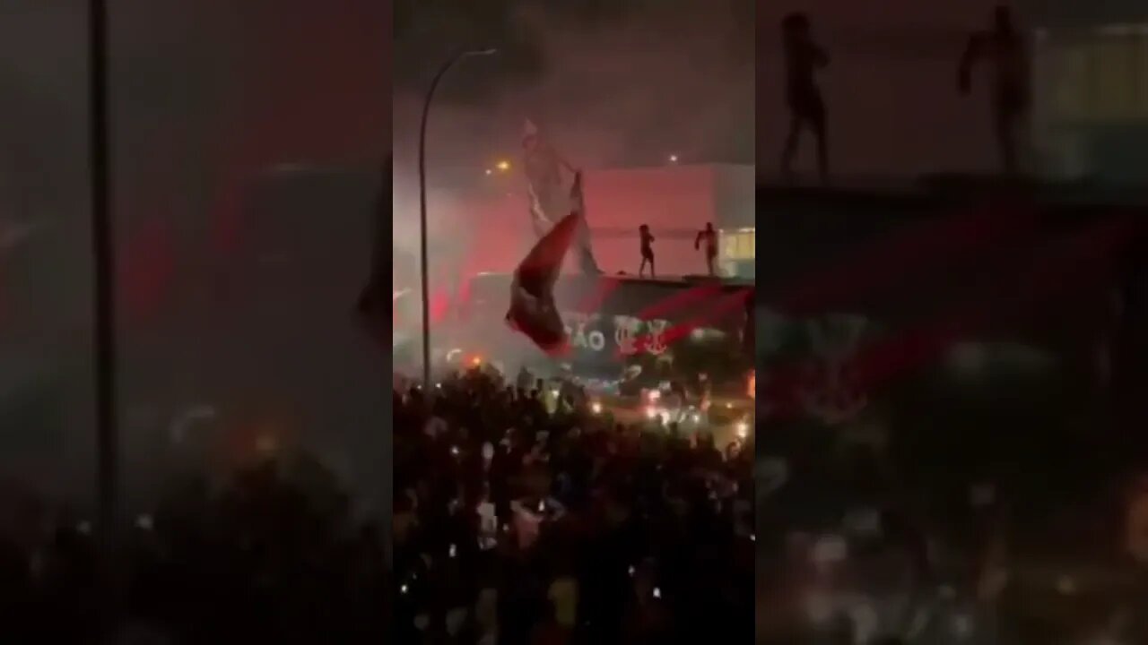 AEROFLA INSANO! FLAMENGO RUMO AO BI DO MUNDIAL DE CLUBES NO MARROCOS FESTA INCRÍVEL #shorts