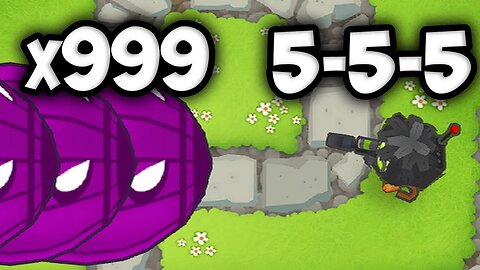 5-5-5 Sniper VS 999 B.A.Ds in BTD6