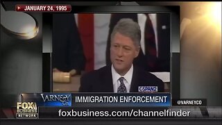 Bill Clinton On Immigration Enforcement In 1995 Sounding Like A Trumpy Border Hawk