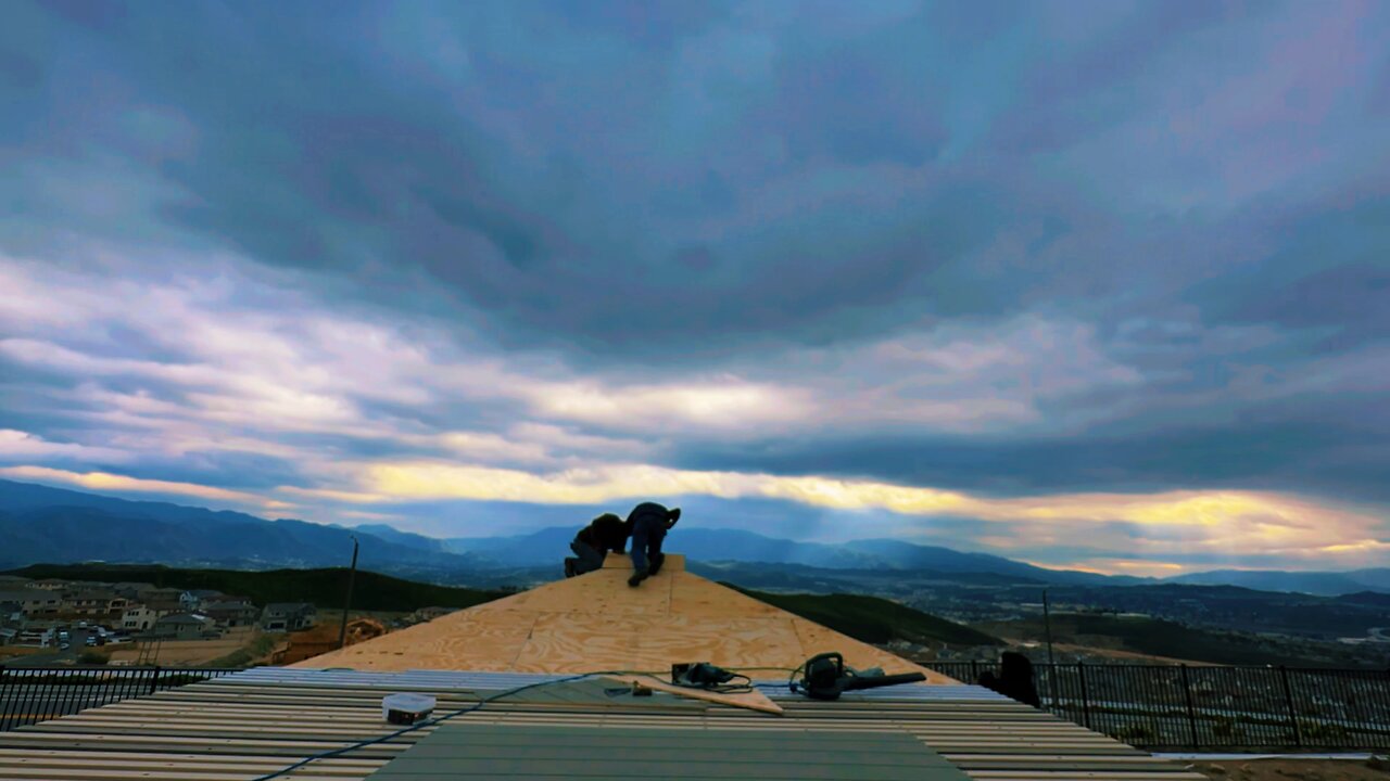 Watch the clouds go by.