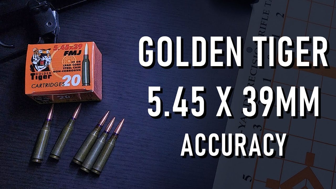 Vympel Golden Tiger 5.45 x 39mm Accuracy