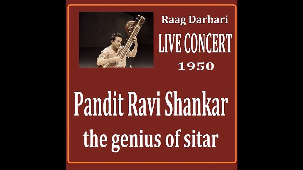 PANDIT RAVI SHANKAR---LIVE CONCERT 1950