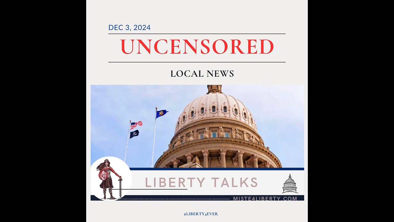 Uncensored News: Attack on Quagga Mussel, Human Trafficking, and More. 12-3-24