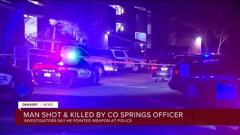 Colorado Springs shoot, kill armed man