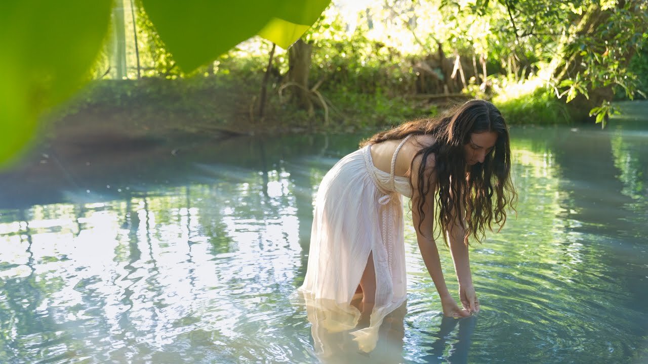 A Mystical Rain Forest Life: Calming Painting, Garden Harvests & Planting an Orchard of Fruit Trees