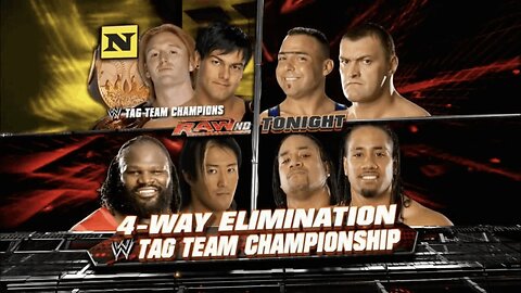 Fatal 4-Way Elimination Tag Team Match - WWE Tag Team Championship (Full Match)